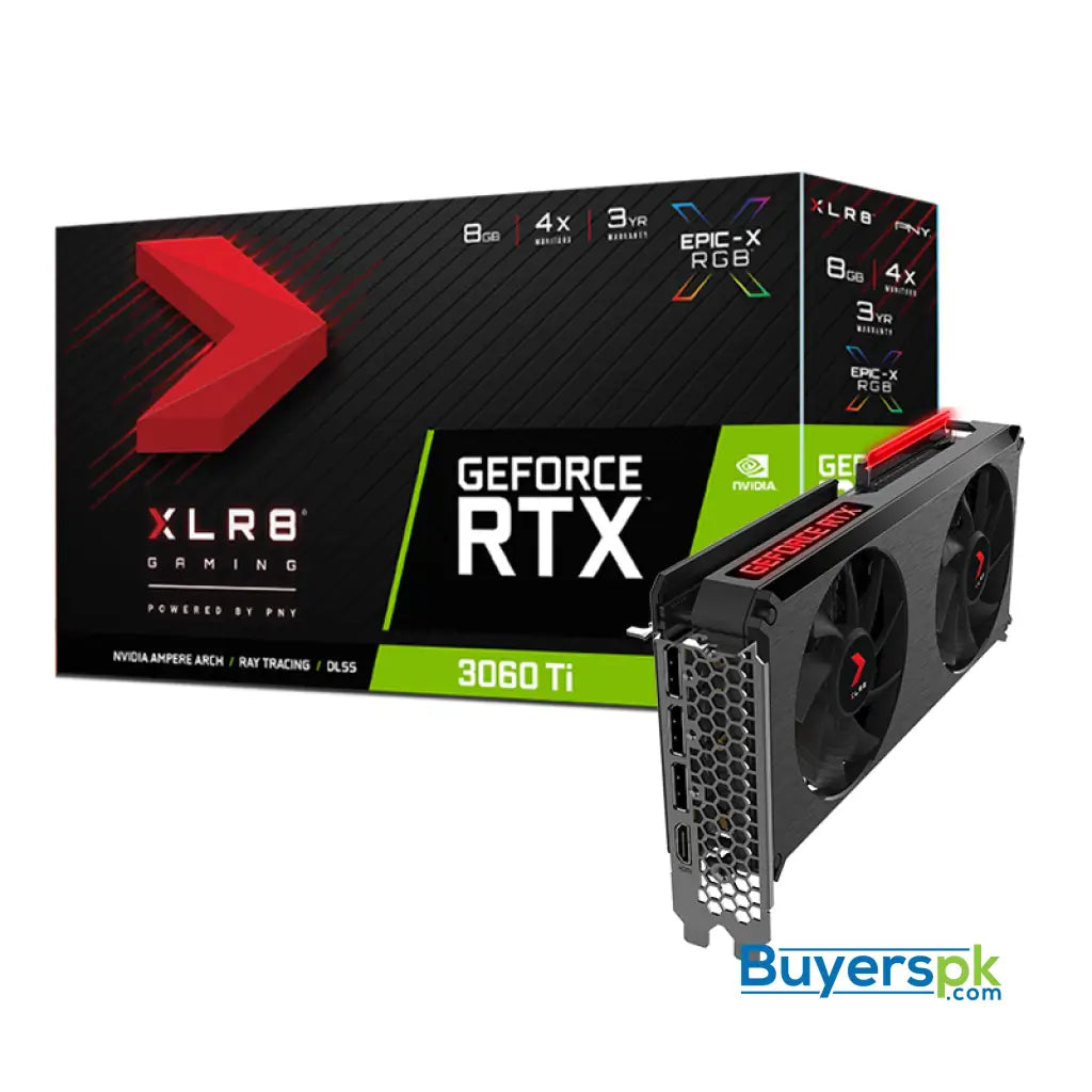 Pny Geforce Rtx 3060 Ti 8gb Xlr8 Gaming Revel Epic-x Rgb Graphics Card Delivery from 10-15 September - Graphic Price in Pakistan Pny Geforce Rtx 3060 Ti 8gb Xlr8 Gaming Revel Epic-x Rgb Graphics Card Delivery from 10-15 September - Graphic Price in Pakistan